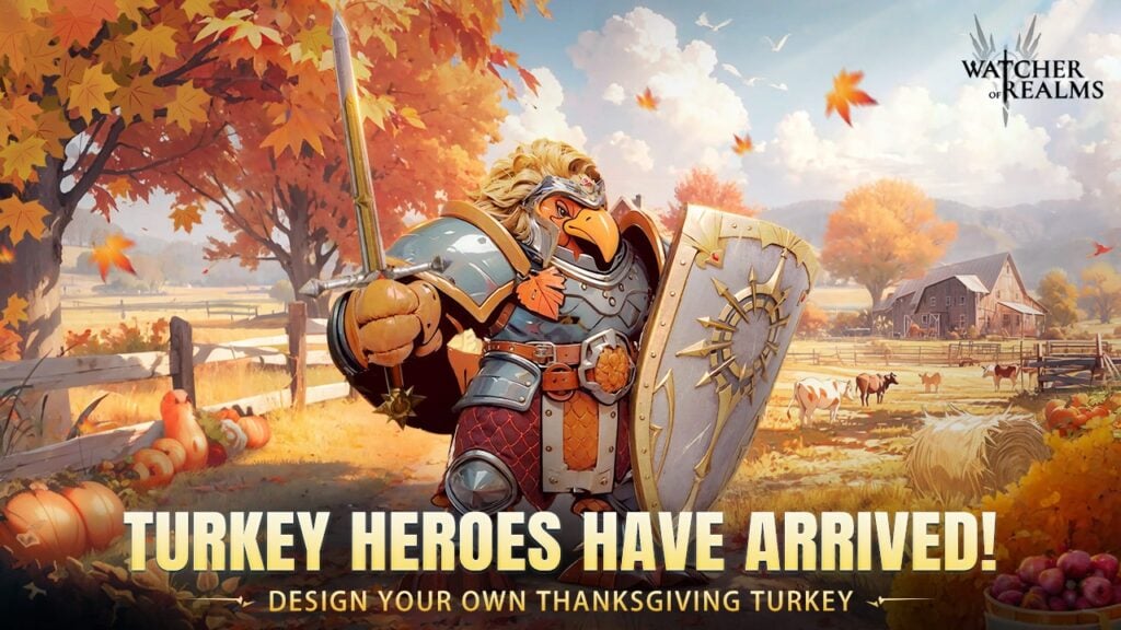 New Realm Watchers Heroes, Skins Arrive for Thanksgiving, Black Friday