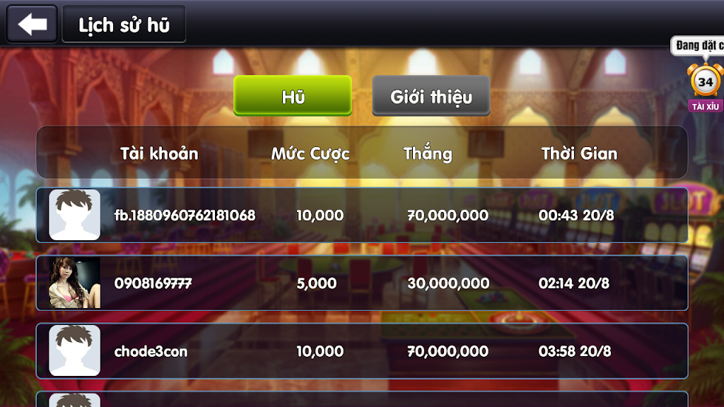 52fun change bonus - game defeat thuong Ảnh chụp màn hình 2