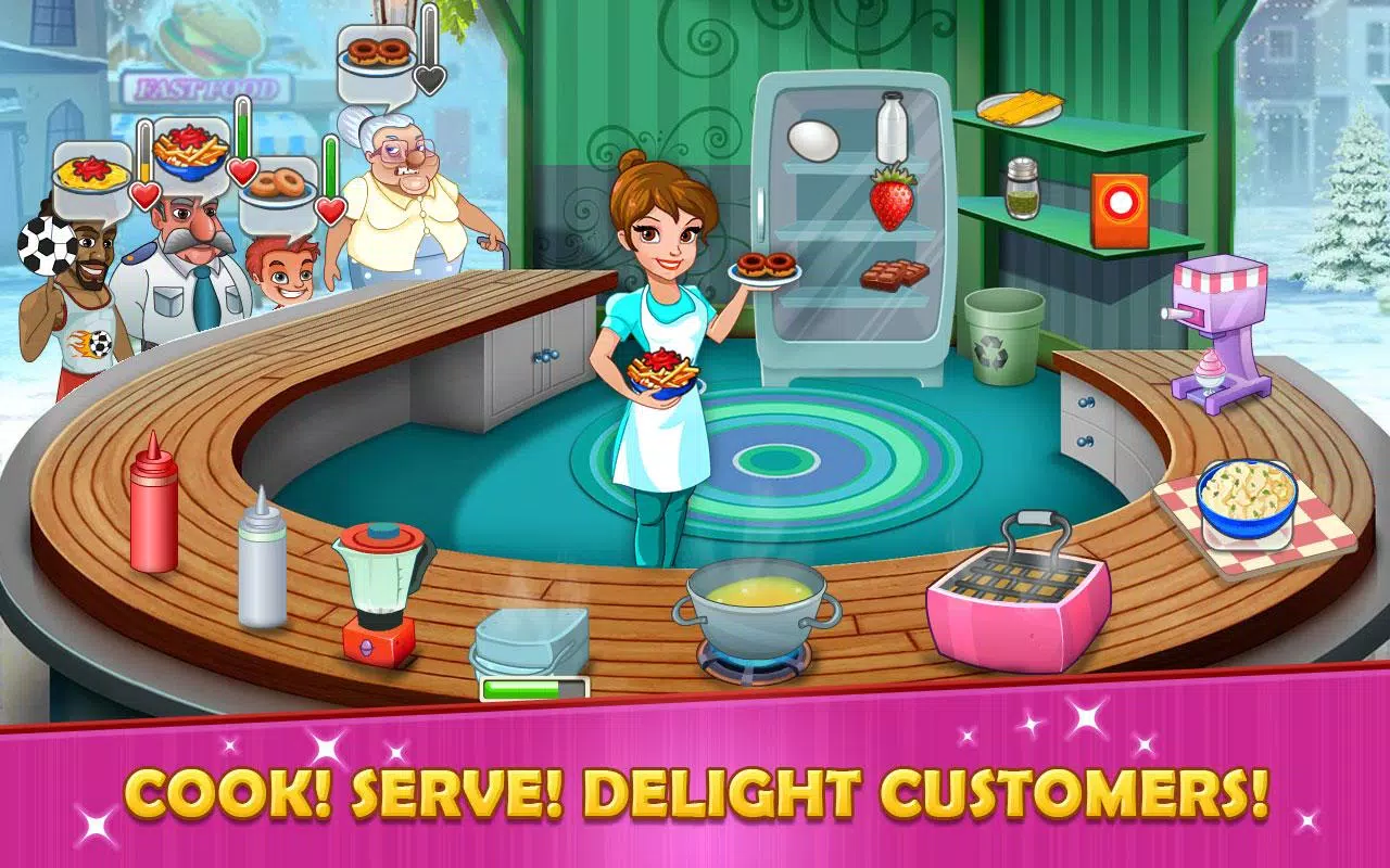 Kitchen Story: Jogo de Cozinha Captura de tela 1