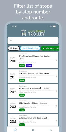 Miami Beach Trolley Tracker স্ক্রিনশট 2