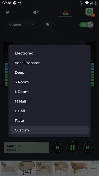 amplificateur de son-equalizer Capture d'écran 4