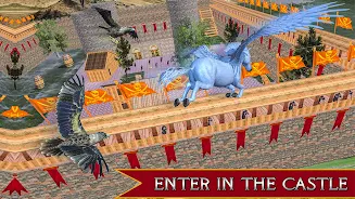 Flying Unicorn Horse Game Screenshot 2