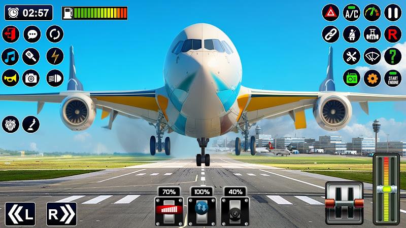 Airplane Game: Pilot Simulator Schermafbeelding 1