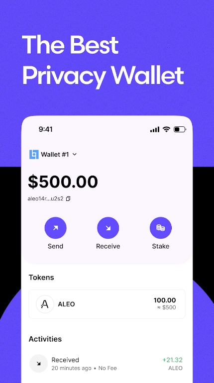 Leo Wallet Скриншот 2