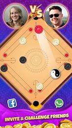 Carrom Board Offline Game ภาพหน้าจอ 1