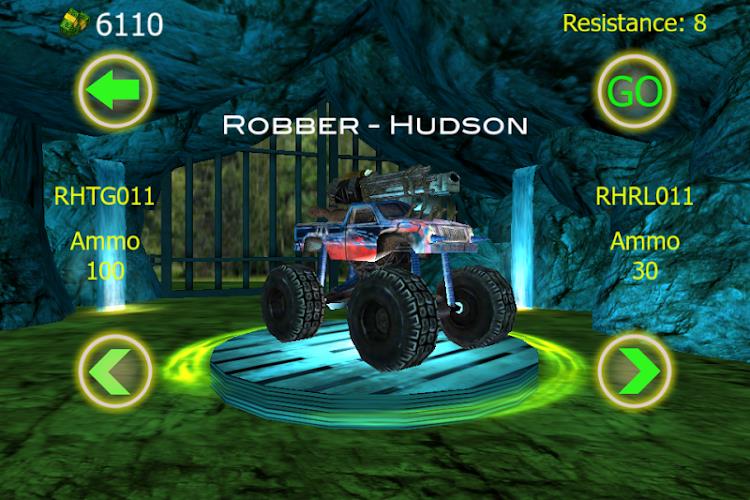 Crazy Monster Truck Fighter - ภาพหน้าจอ 1