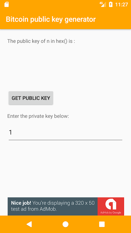 Bitcoin Public Key Generator Mod स्क्रीनशॉट 3