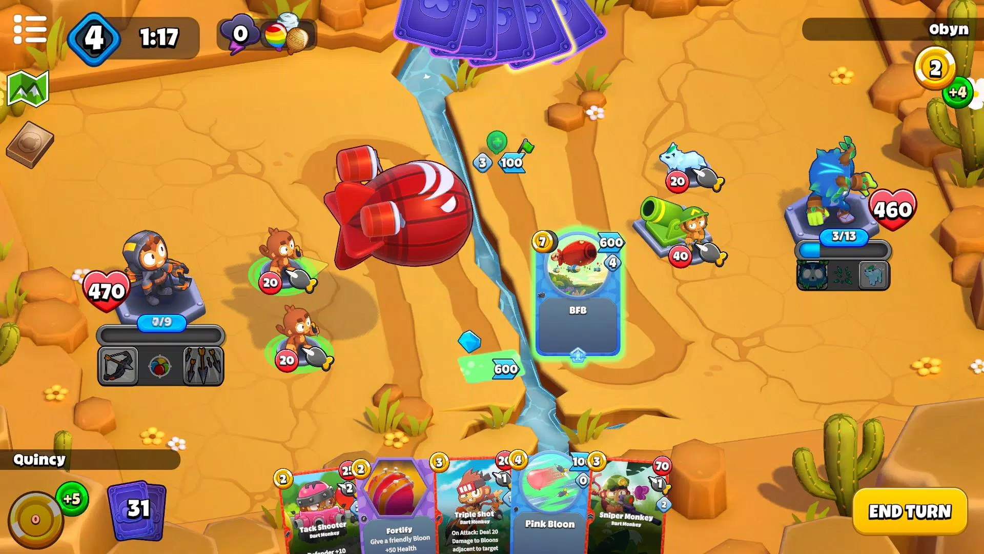 Bloons Card Storm Скриншот 4