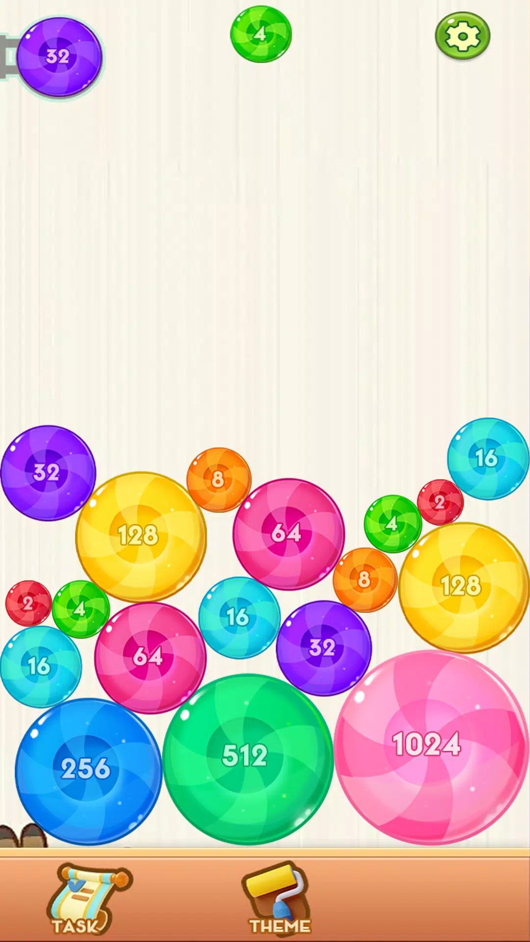 Trendy 2048 Merge スクリーンショット 1