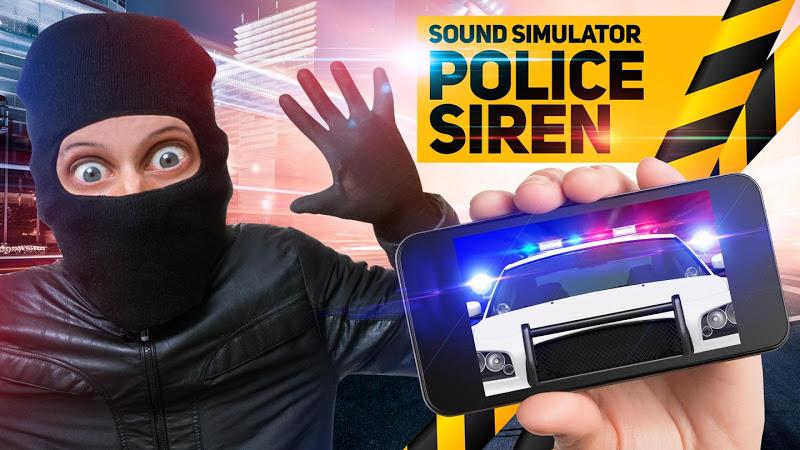 Police sound siren simulator Schermafbeelding 4