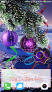 Christmas live wallpaper Captura de pantalla 1