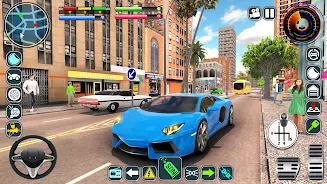 Lamborghini Game Car Simulator Ảnh chụp màn hình 2