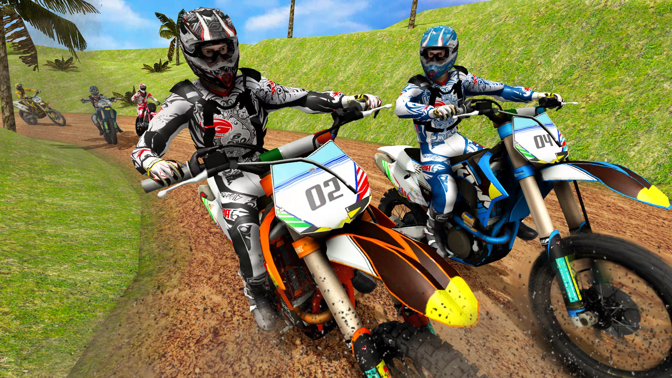 Mountain Dirt Bike Champions Capture d'écran 2