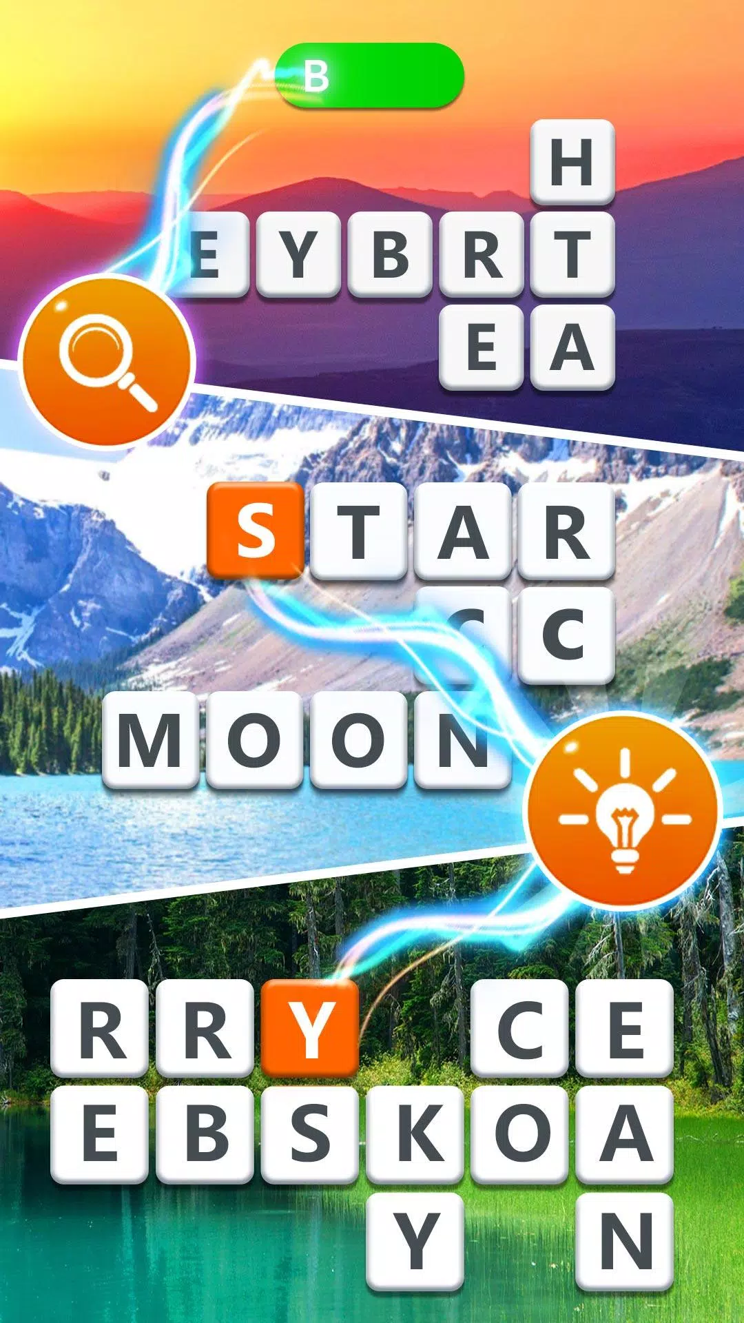 Word Blocks Puzzle - Offline-W Screenshot 4