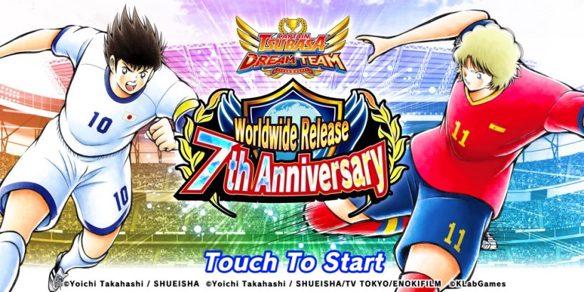 Bonanza de la campaña de aniversario del Captain Tsubasa Dream Team