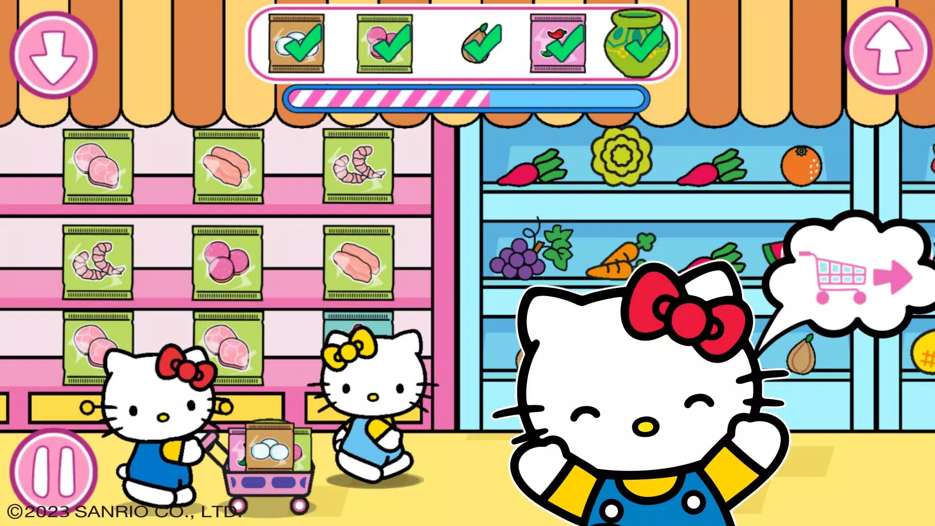 Hello Kitty: Kids Supermarket Screenshot 2