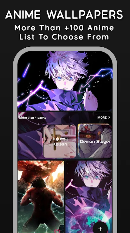 Anime Live Wallpapers Captura de pantalla 3