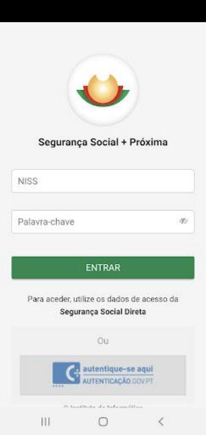 Segurança Social應用截圖第1張