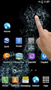 Broken Glass live wallpaper Zrzut ekranu 4