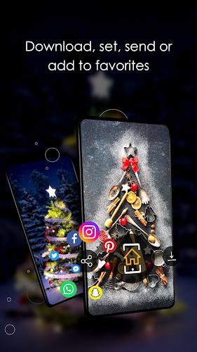 Christmas Wallpapers 4K Capture d'écran 3