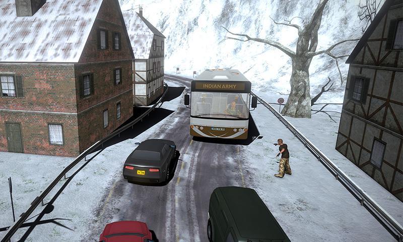 Army Bus Driving Simulator Ảnh chụp màn hình 4