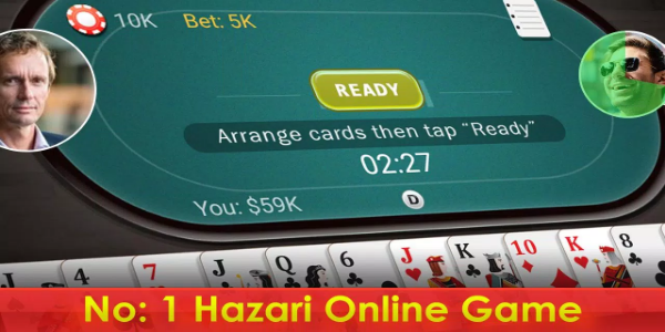 Hazari -1000 points card game Captura de pantalla 1