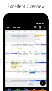 Business Calendar 2 Pro ภาพหน้าจอ 1