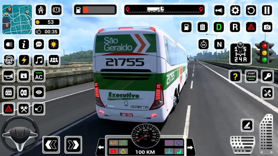 Bus Simulator: City Coach Game Schermafbeelding 4