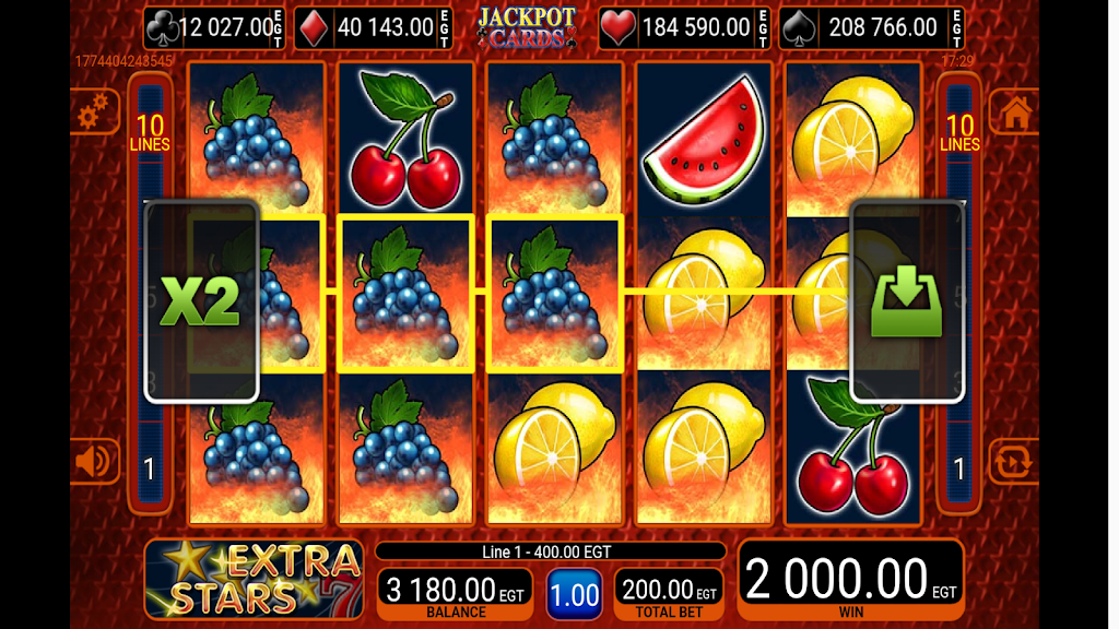 Extra Stars Slot應用截圖第2張