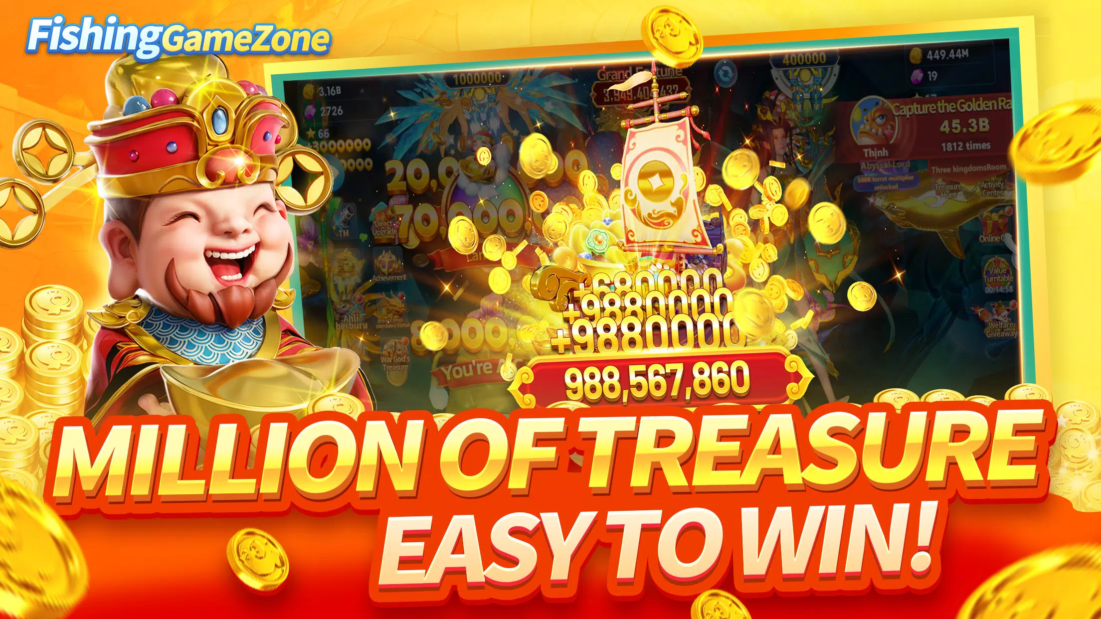 Fishing Game Zone ภาพหน้าจอ 1