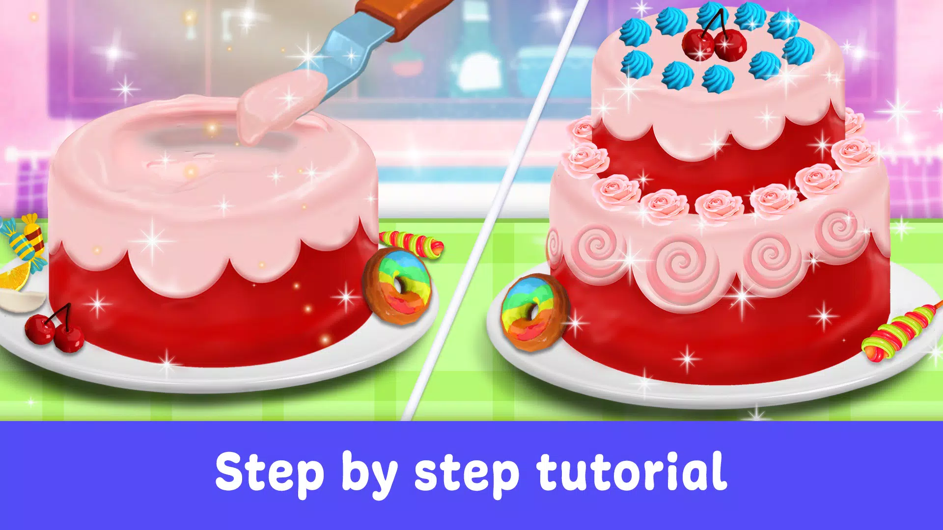 Cake Maker Games for Girls 스크린샷 3