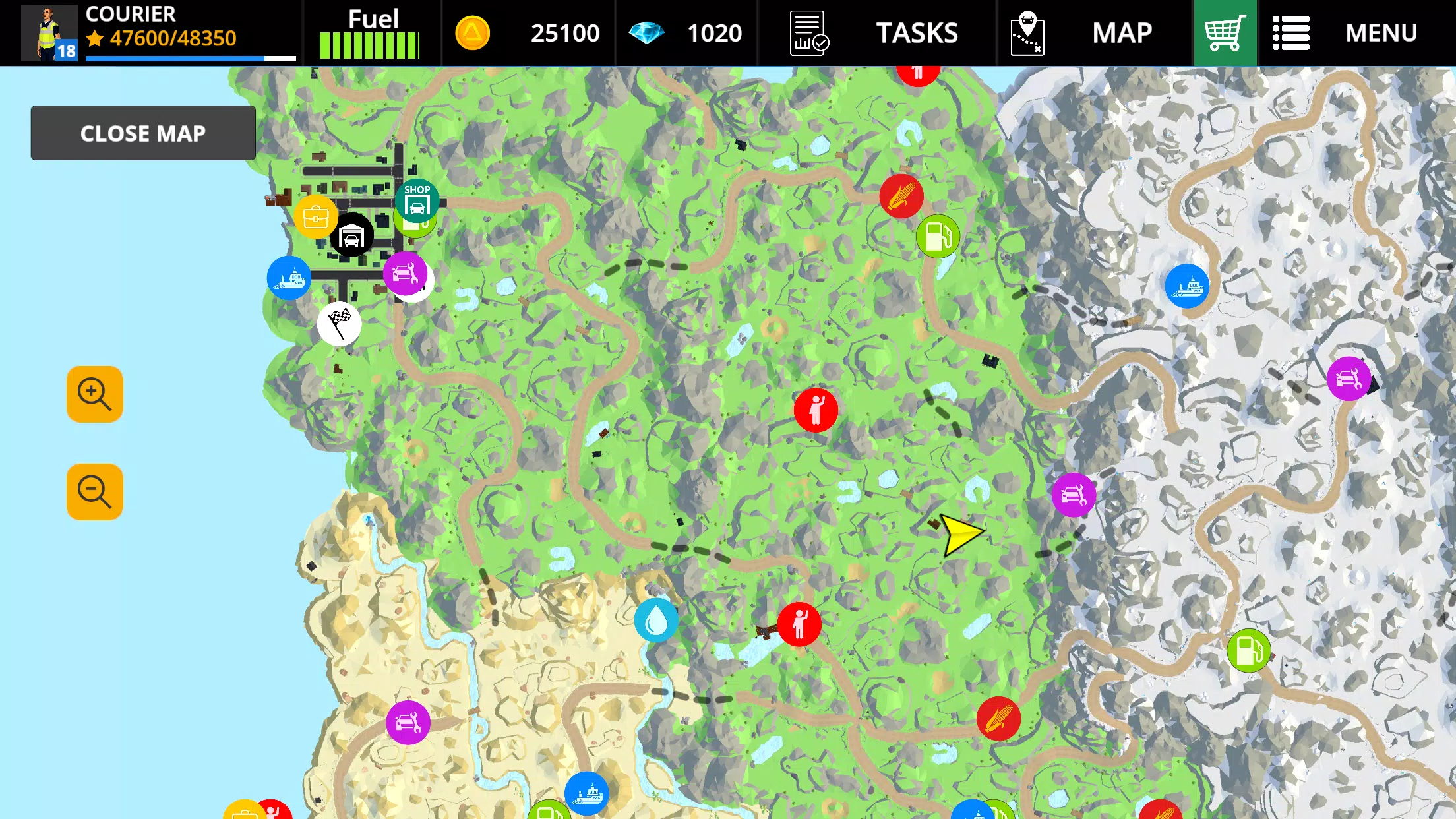 Driving Zone: Offroad Lite Schermafbeelding 4