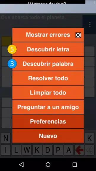CrossWords Spanish Capture d'écran 2