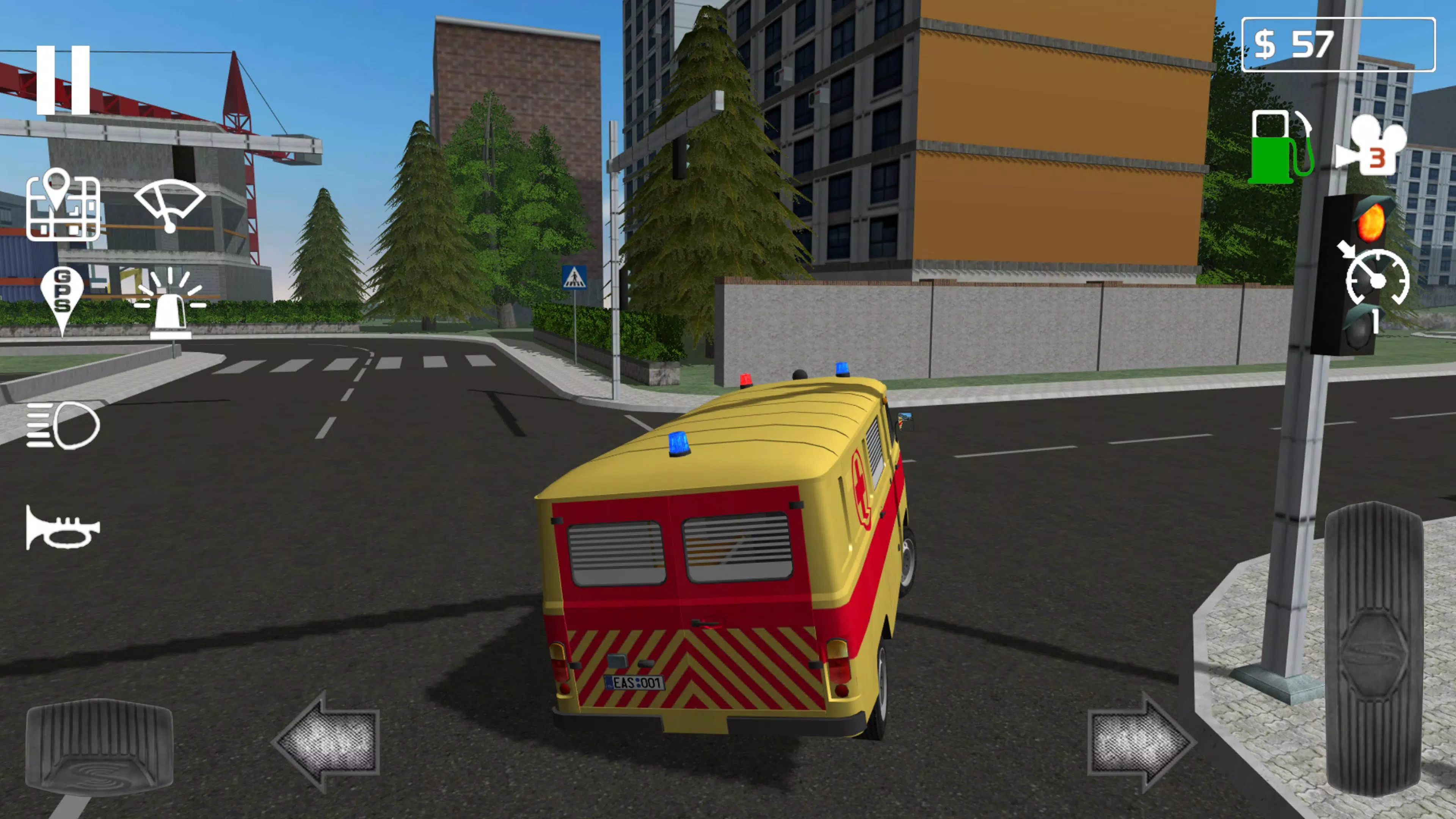 Emergency Ambulance Simulator 스크린샷 3