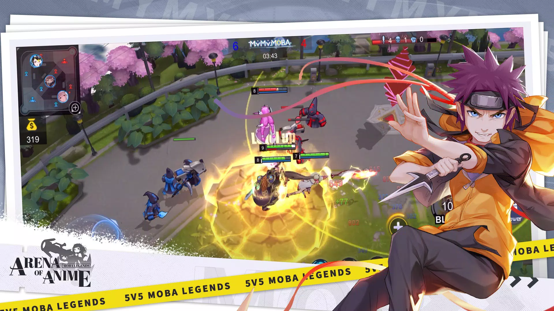 Arena of Anime: MOBA Legends スクリーンショット 4