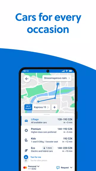 Liftago: Travel safely Скриншот 3