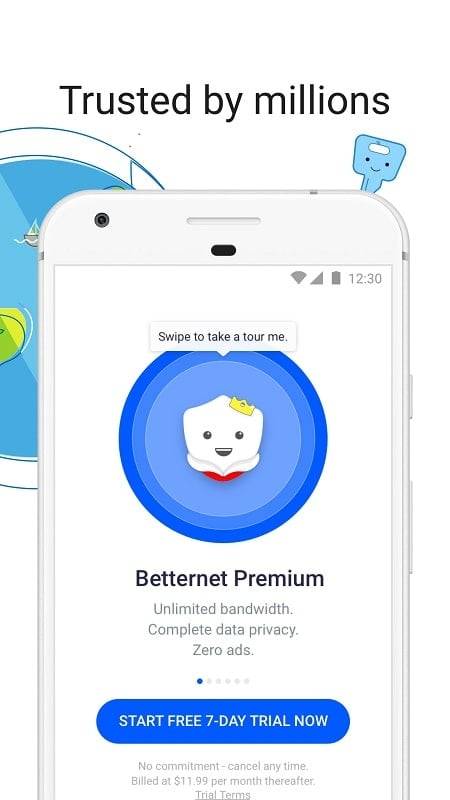 Betternet VPN - Hotspot Proxy Скриншот 3