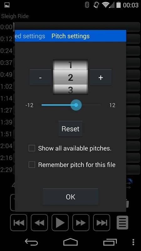 Music Speed Changer: Audipo Screenshot 3