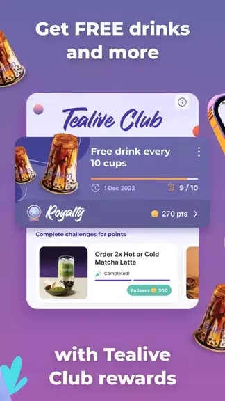 Tealive MY - Order Bubble Tea স্ক্রিনশট 3