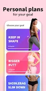 Schermata Buttocks Workout - Fitness App 1