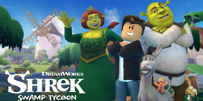 シュレックは沼地の大物でrobloxに侵入します！