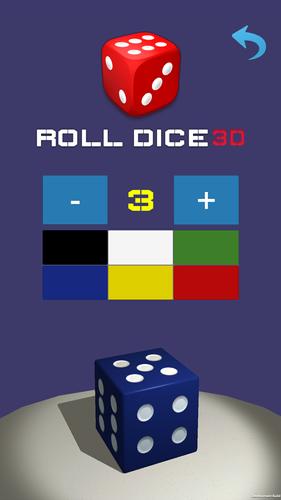 Roll Dice Captura de pantalla 3