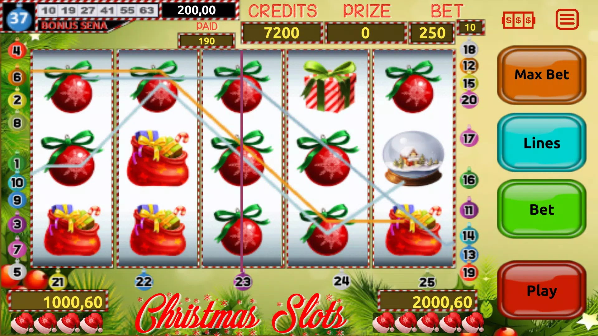 Christmas (Xmas) Slots Schermafbeelding 4