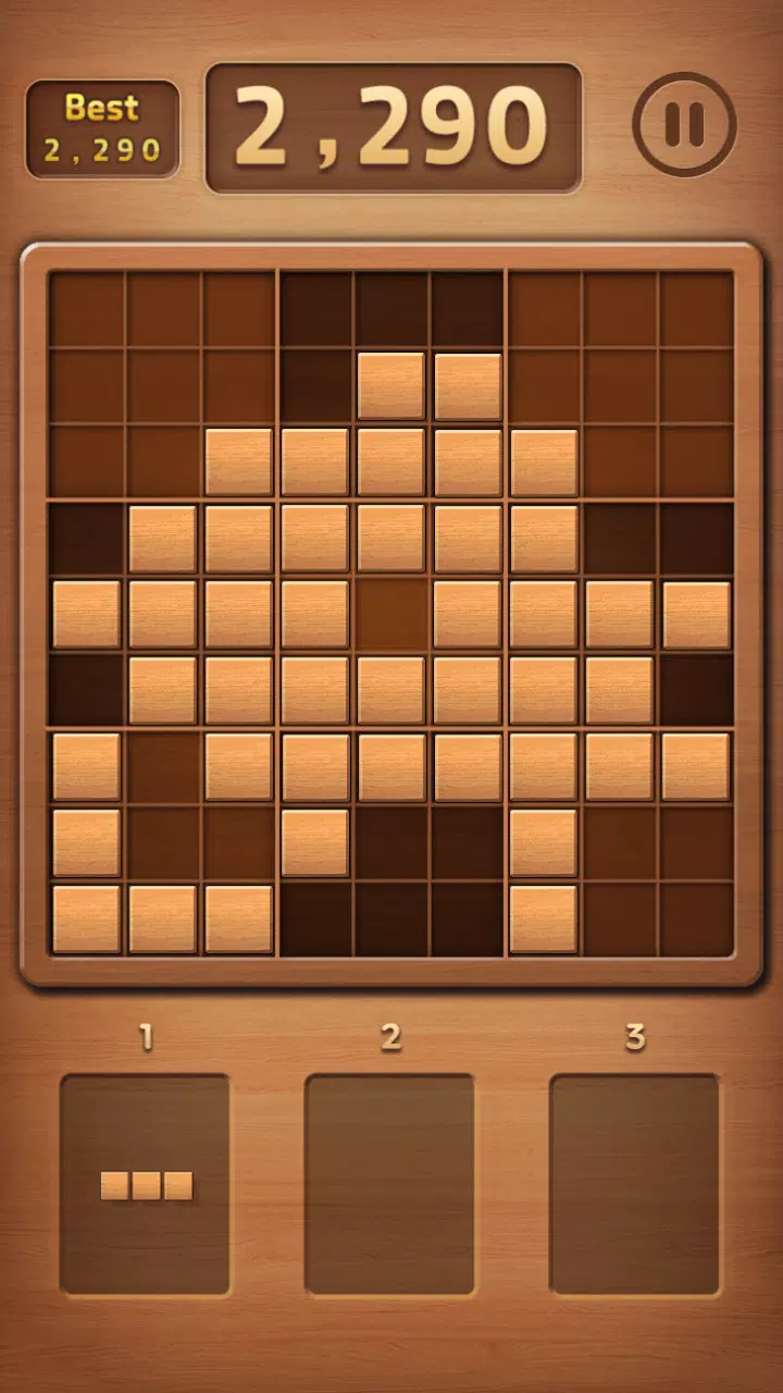 Puzzle Wood Block Captura de tela 2
