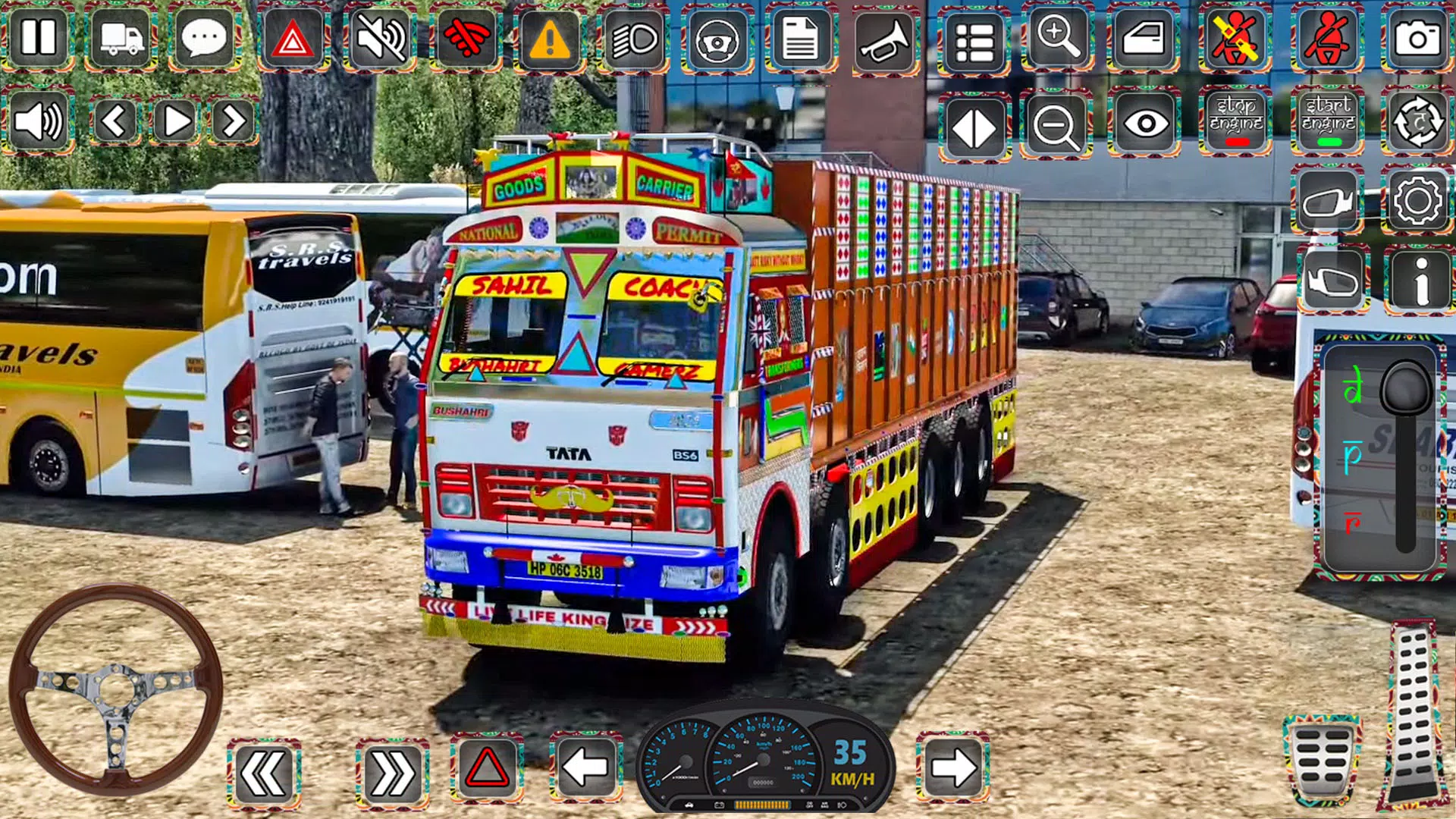 Indian Truck Driver Simulator應用截圖第1張