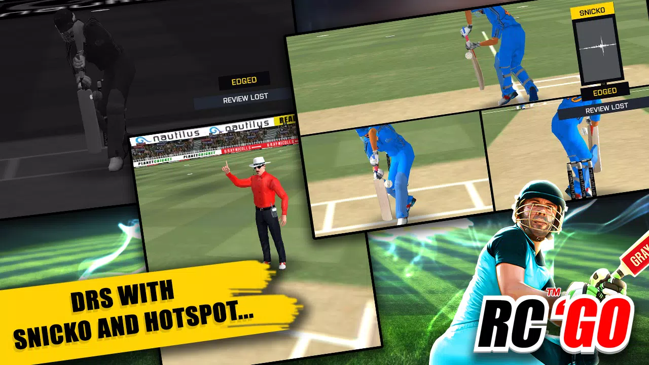 Real Cricket™ GO Captura de pantalla 2