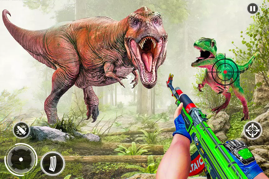Schermata Super Dino Hunting Zoo Games 1