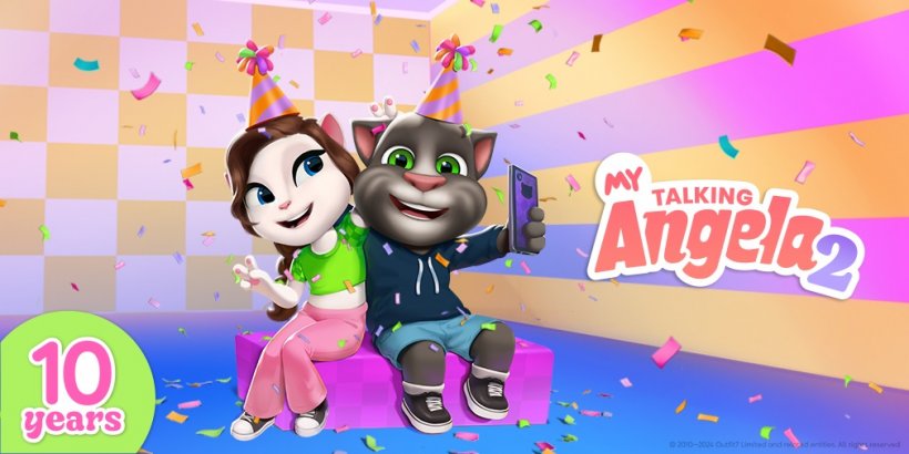 My Talking Angela 2: Tiệc cùng bạn bè Kỷ niệm 10 năm thành lập