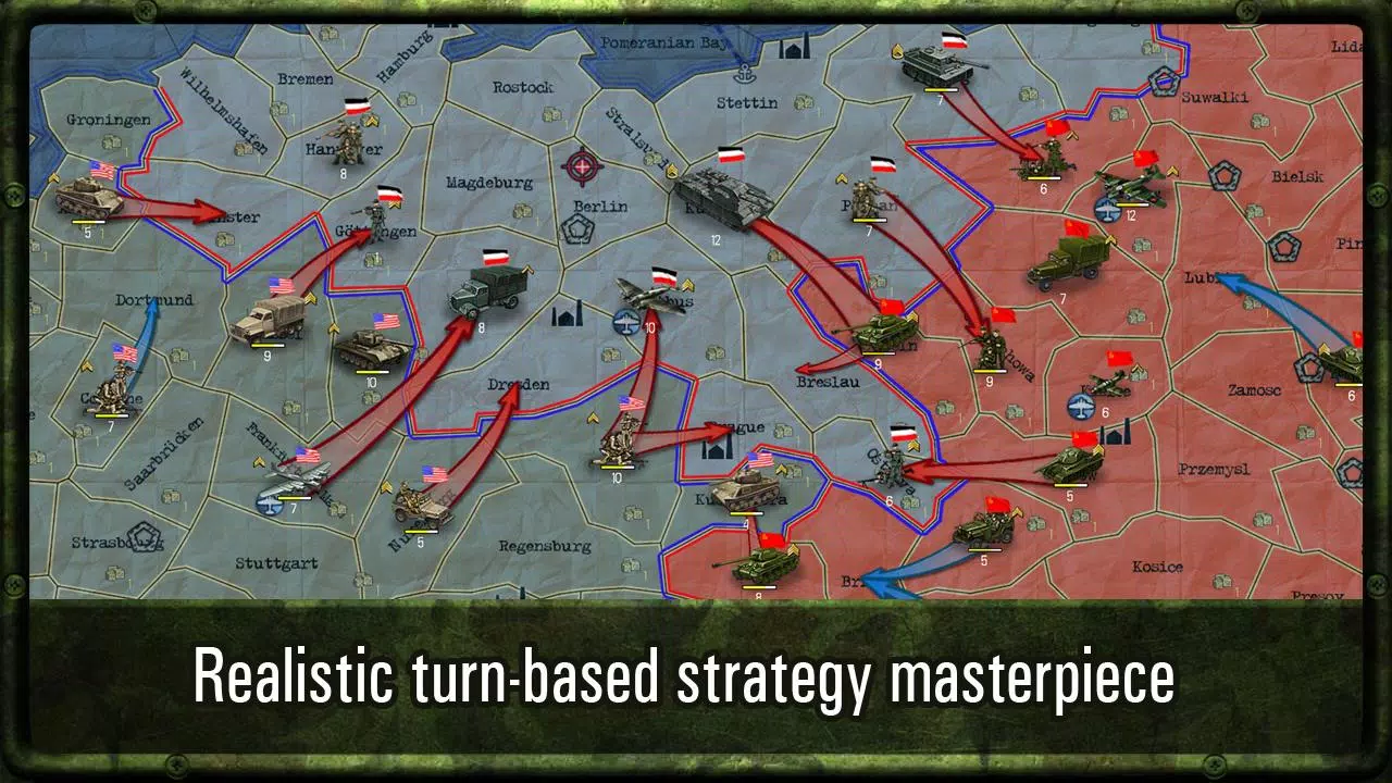 Strategy & Tactics: WW2 Schermafbeelding 1