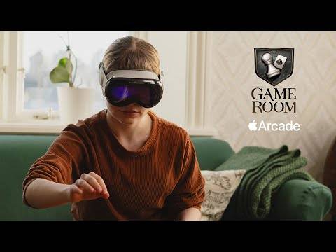 Vision Pro at Game Room